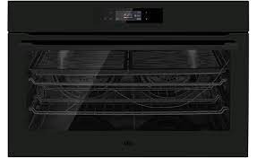 AEG 900mm SenseCook multifunction matte black oven BPK75891PT