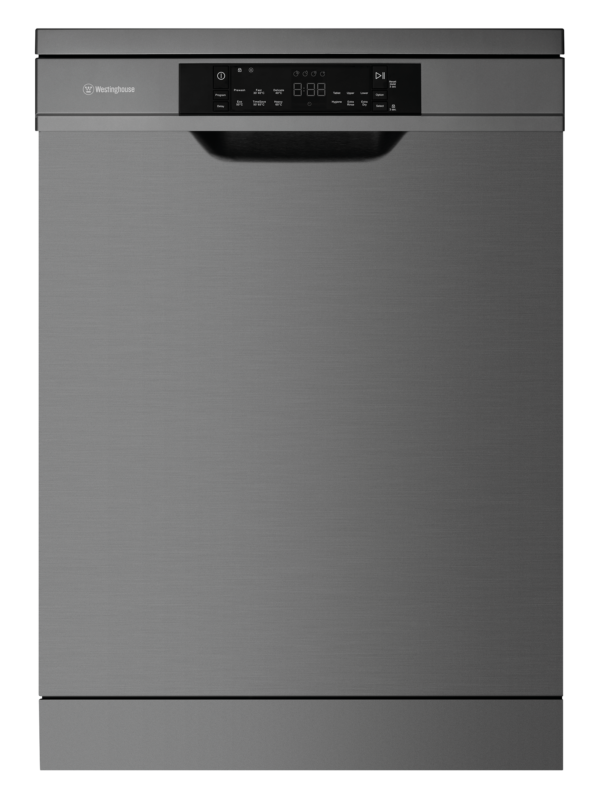 Westinghouse dark stainless steel 600mm freestanding dishwasher WSF6606KXA