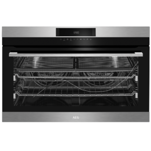 AEG 900mm stainless steel sensecook multifunction PYROLUXE™oven BPK722910M