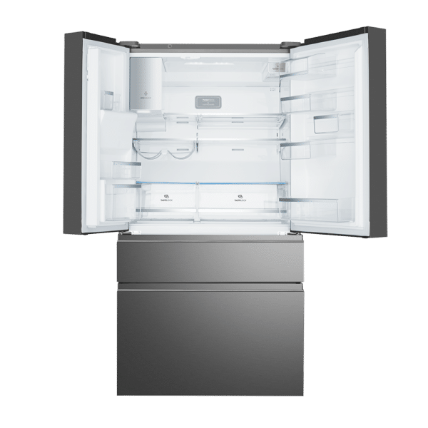 Electrolux Dark stainless 680L French door fridge with fully convertible drawer EHE6899BA
